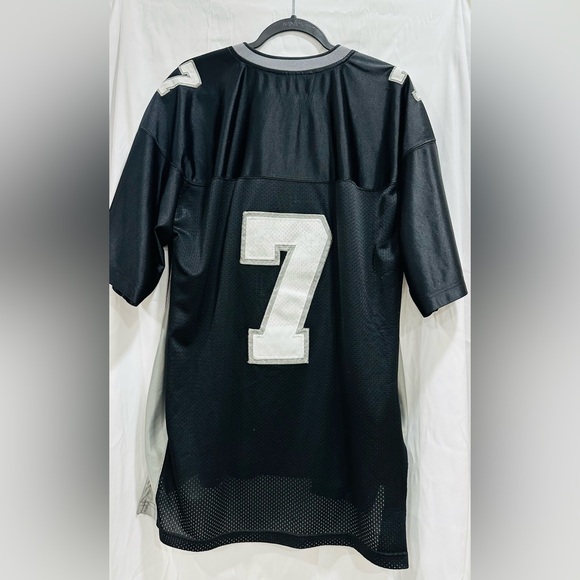 Vintage Oakland Raiders Steve &‎ Barrys Black Silver Football Jersey Adult Sz XL - Picture 4 of 8